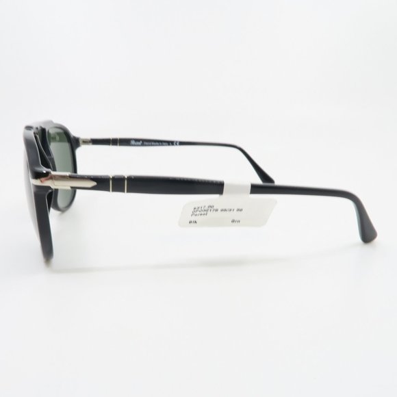 Persol 3217-S 95/31 Pilot Black Green Lenses - Picture 5 of 6
